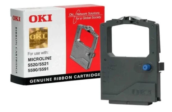 OKI Black Nylon Printer Ribbon Original 1126301