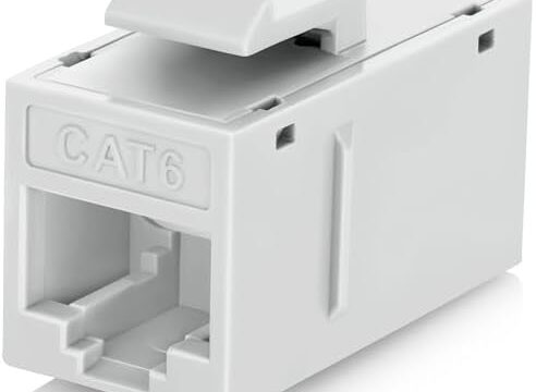 Keystone Jack, Cat6, with shutter